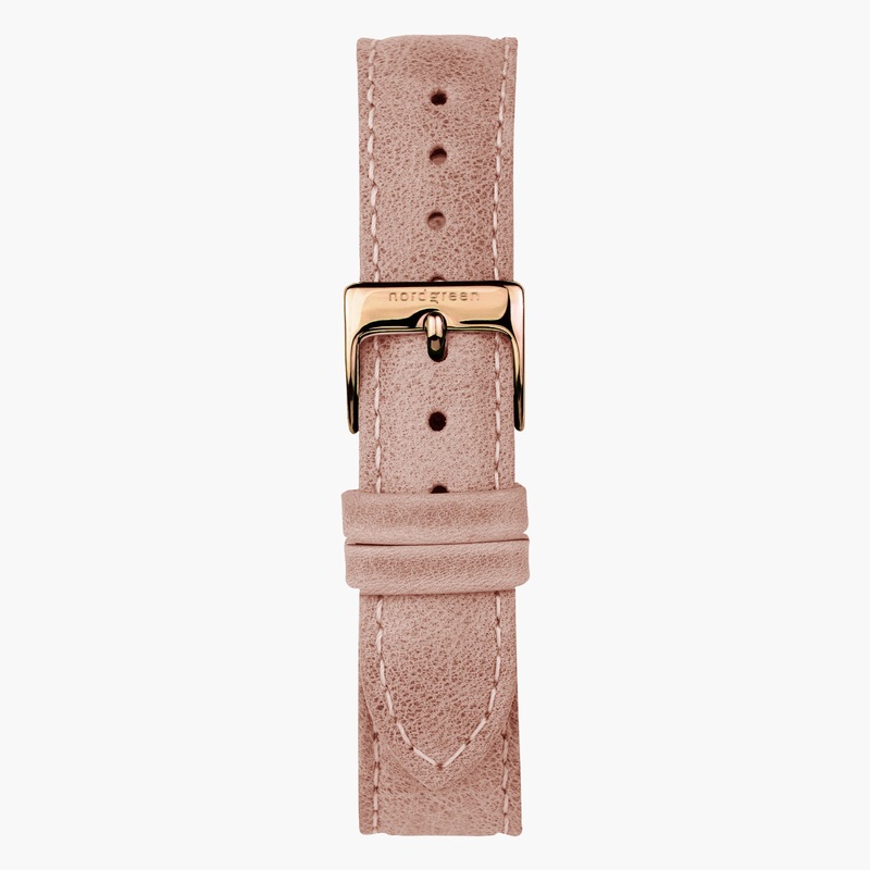 Pink Leather – Rose Gold