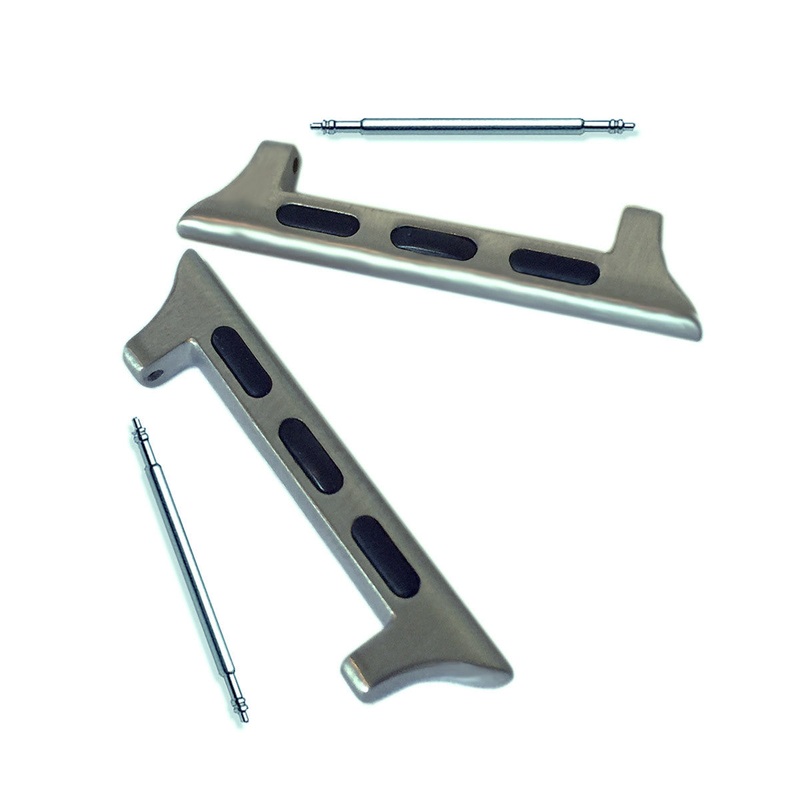 38mm Silver Aluminum Adapters for Apple Watch