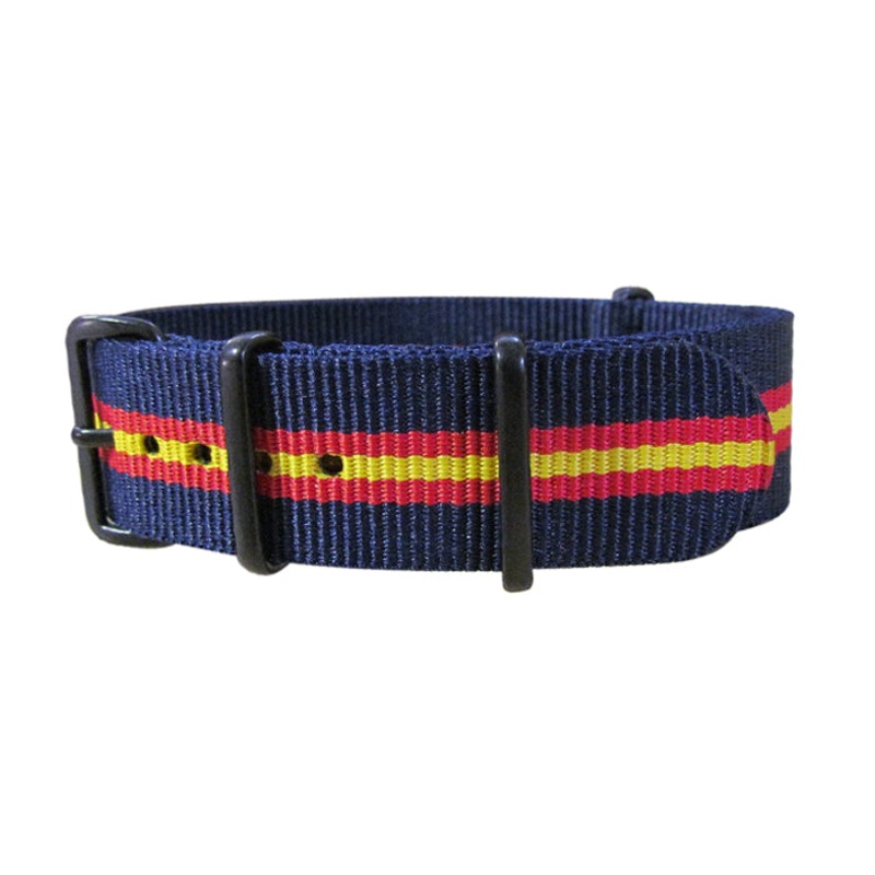 Phoenix | Blue, Red, & Yellow | One-Piece | Nylon | PVD Hardware