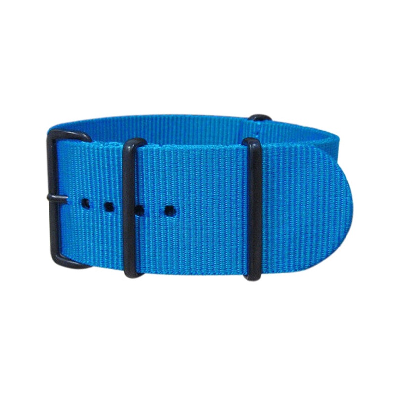 Aquarius Ballistic Nylon Watch Strap w/ PVD Hardware 28mm