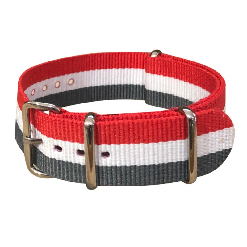 Rescuer II | Red, Gray, & White | One-Piece | Nylon | Polished Hardware