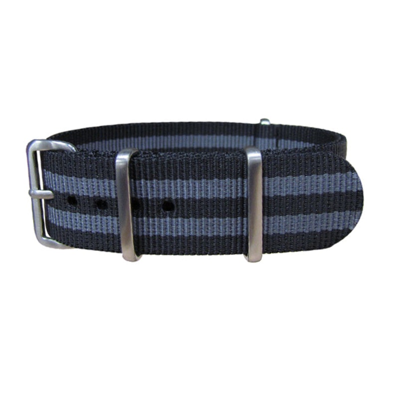 Black-Ops II | Black & Gray | One-Piece | Nylon | Brushed Hardware