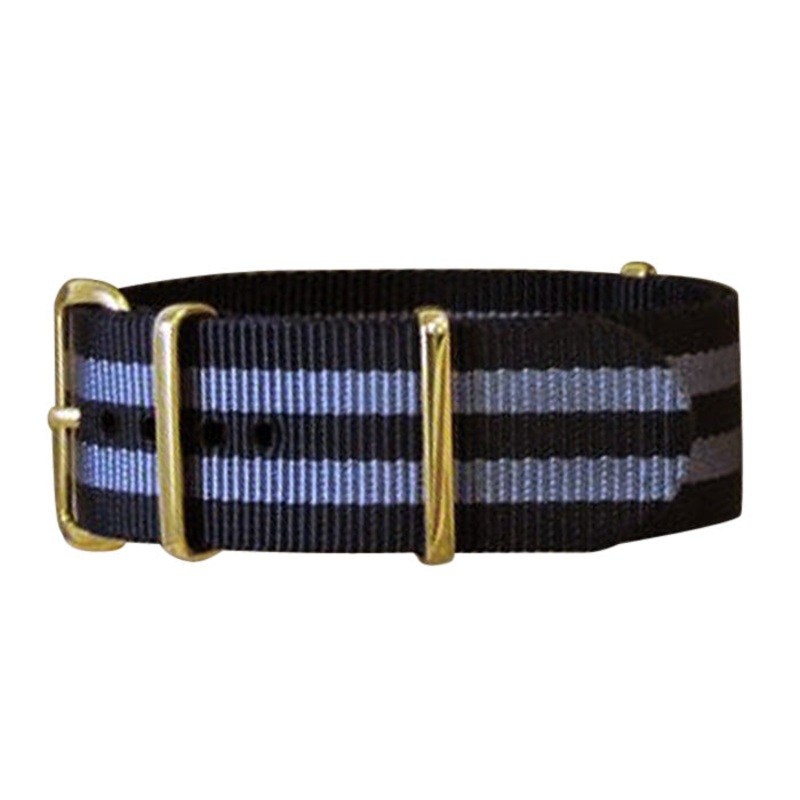 Black-Ops II | Black & Gray | One-Piece | Nylon | Gold Hardware