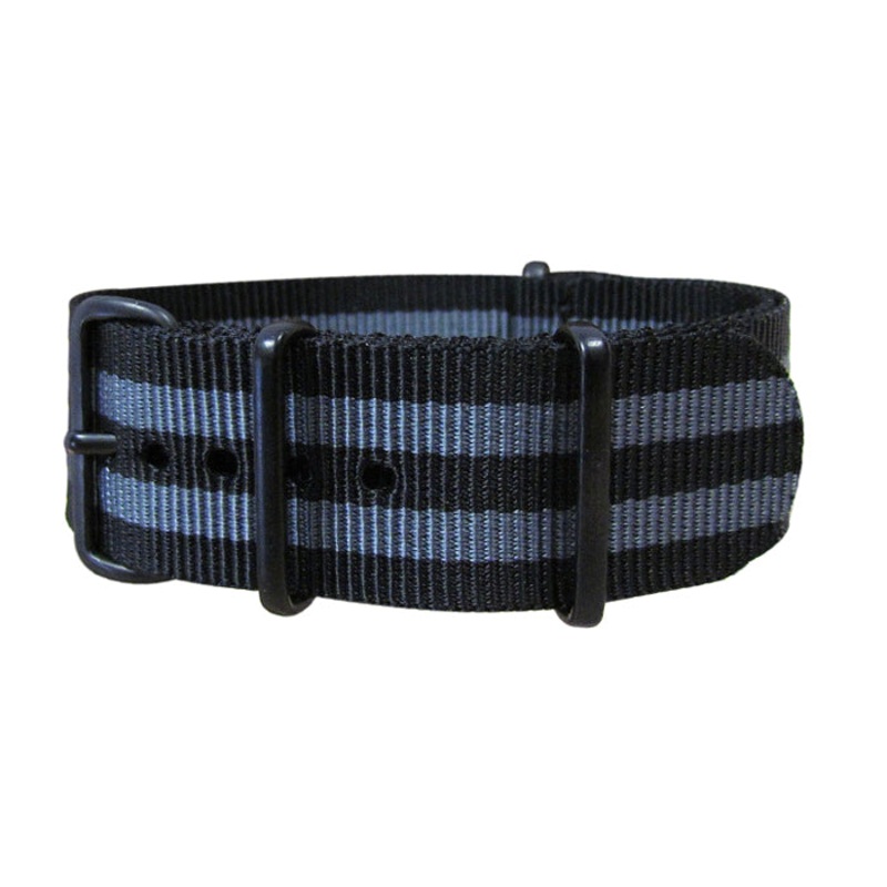 Black-Ops II | Black & Gray | One-Piece | Nylon | PVD Hardware