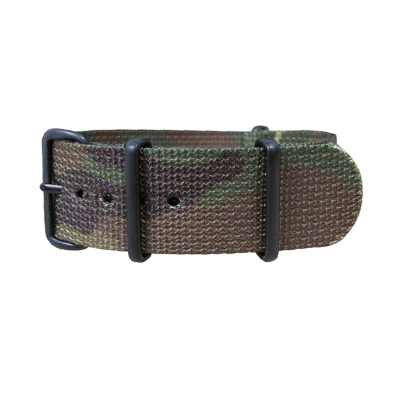 Col. Braddock | Camouflage | One-Piece | Nylon | PVD Hardware