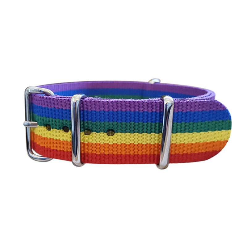 Connection | Rainbow | One-Piece | Nylon | Polished Hardware