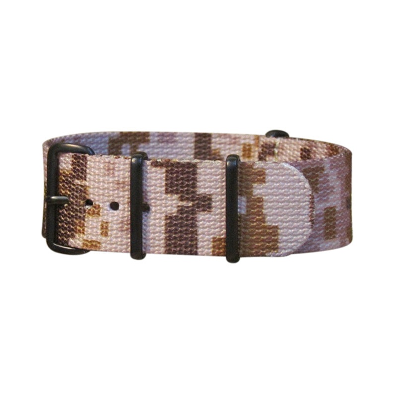 Desert Ambush | Brown Camouflage | One-Piece | Nylon | PVD Hardware