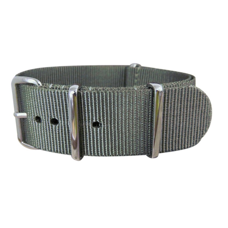 Destroyer | Gray-Green | One-Piece | Nylon | Polished Hardware