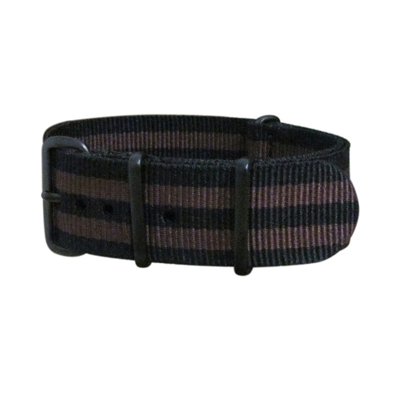 Eclipse II | Black & Coffee Brown | One-Piece | Nylon | PVD Hardware