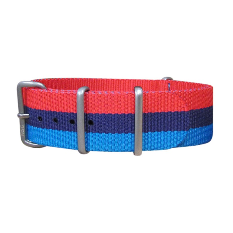 M-Technik | Red & Purple & Blue | One-Piece | Nylon | Matte Hardware