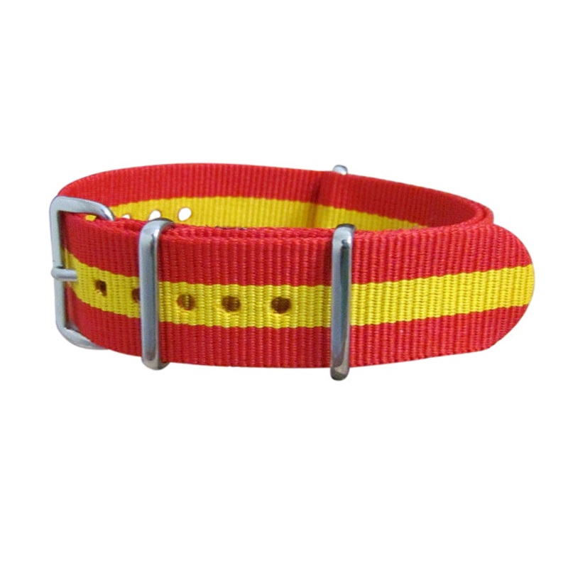 Matador | Red & Yellow | One-Piece | Nylon | Polished Hardware