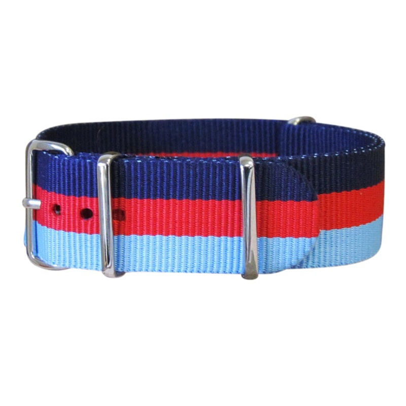 Skybolt | Navy & Red & Light Blue | One-Piece | Nylon | Polished Hardware