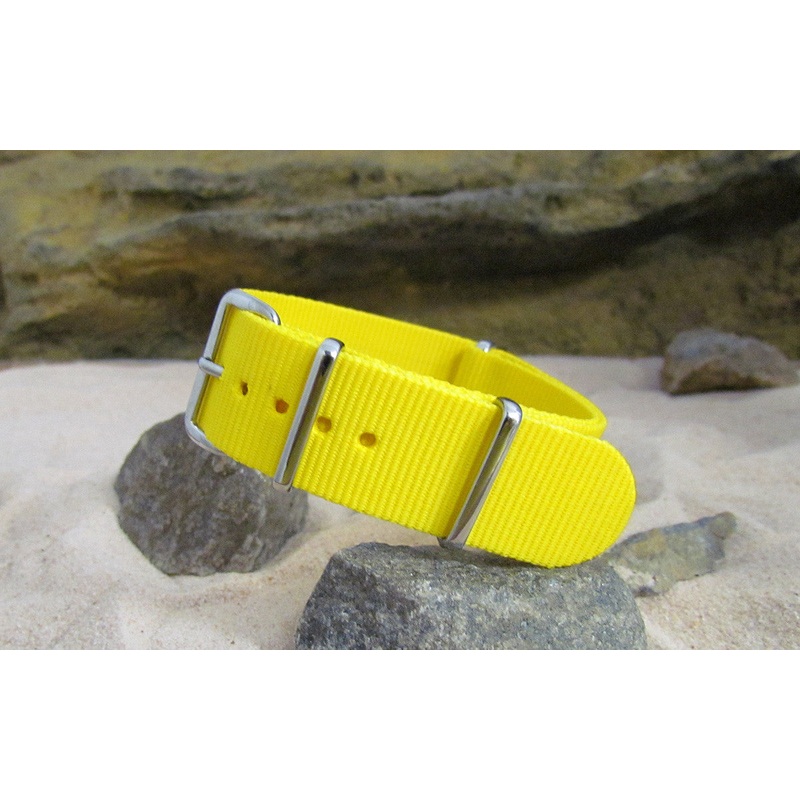 Sunburst Yellow | One-Piece | Nylon | Polished Hardware