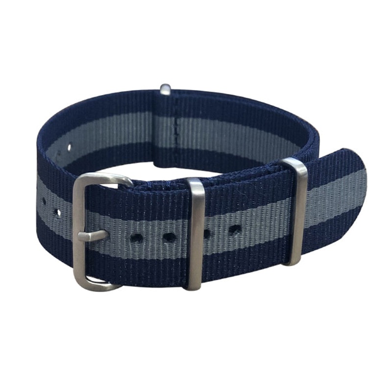 Tundra | Navy & Gray | One-Piece | Nylon | Brushed Hardware