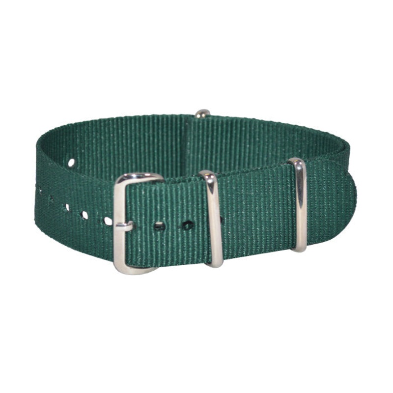 Wilderness Green | One-Piece | Nylon | Polished Hardware