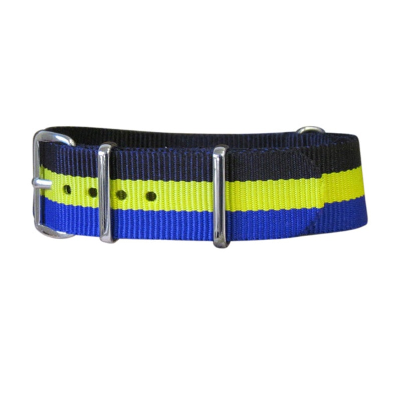 Espy | Black & Yellow & Blue | One-Piece | Nylon | Polished Hardware