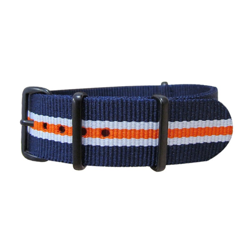 Triton | Navy & Orange & White | One-Piece | Nylon | PVD Hardware