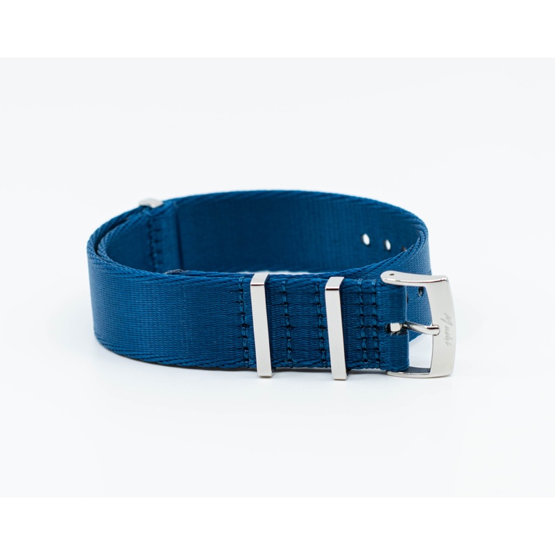 Royal Blue Seatbelt Nylon Strap