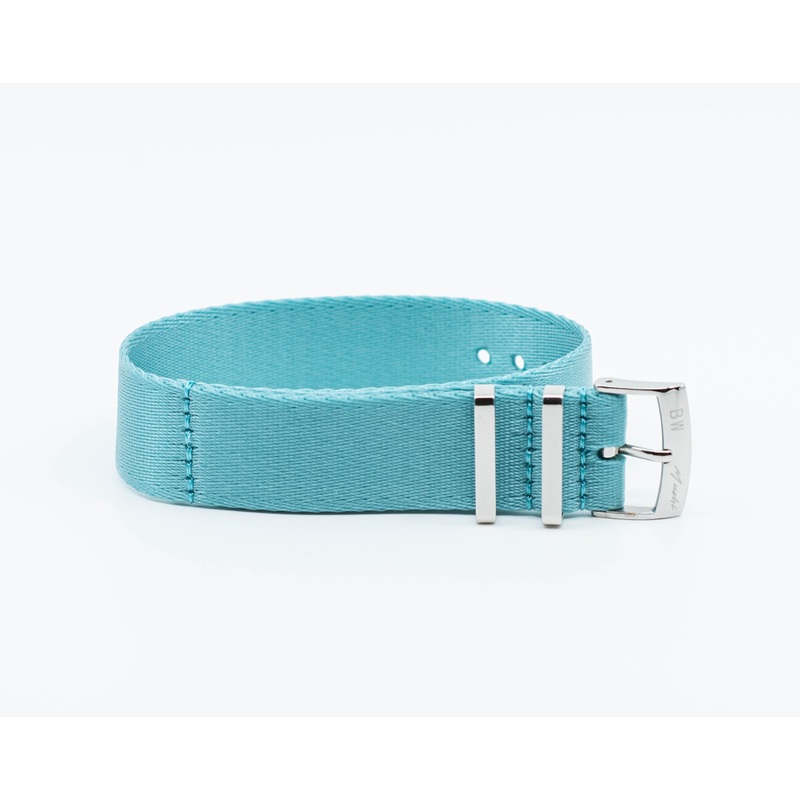 “Tiffany Blue” Bruce Williams Limited Edition Seatbelt Nylon Strap