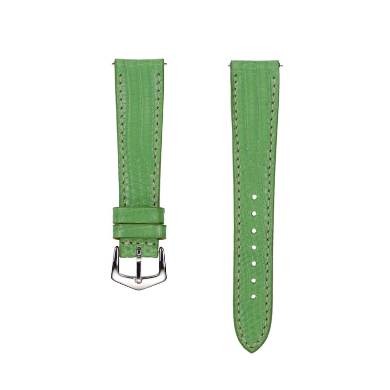 Lime Lizard Watch Strap Green