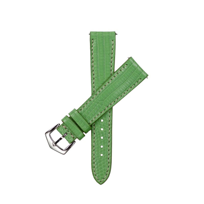 Lime Lizard Watch Strap Green