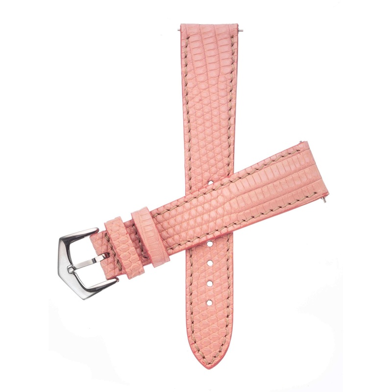 Pink Lizard Watch Strap Pink