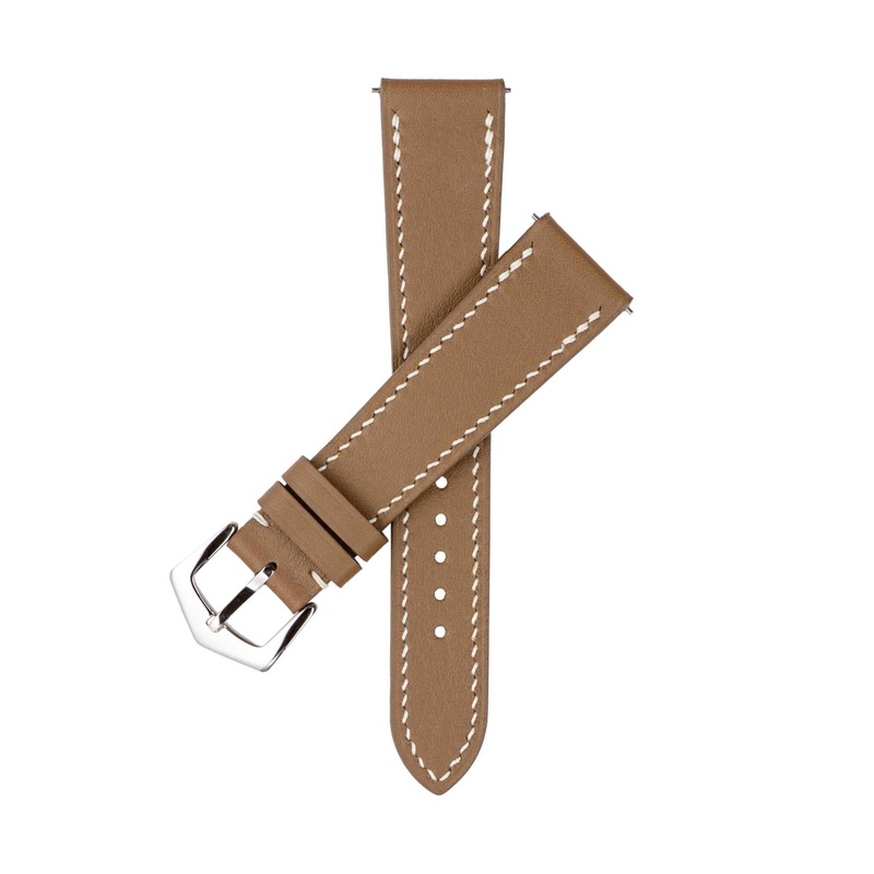 Toupe Swift Leather Watch Strap