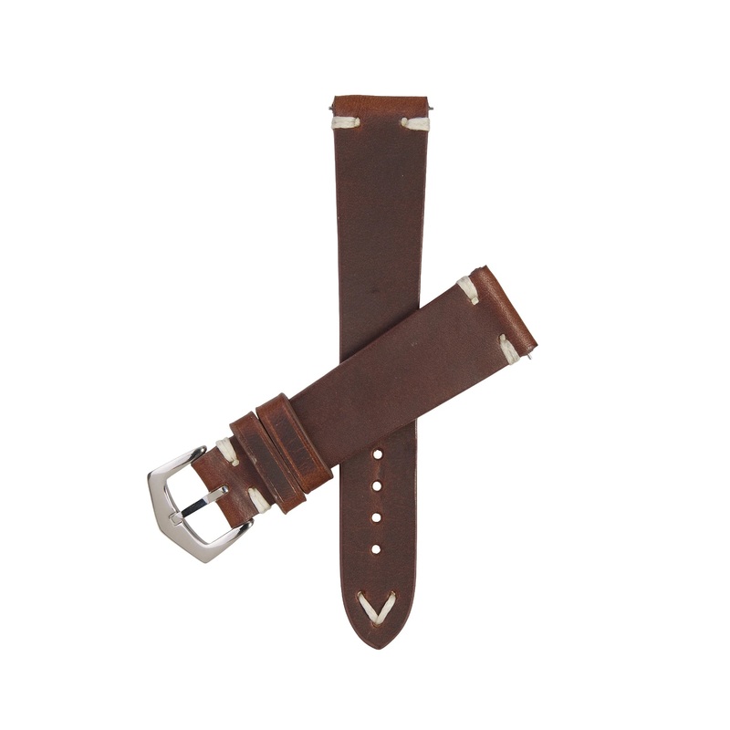 Brown Premium Tuscan Vintage Watch Band Brown