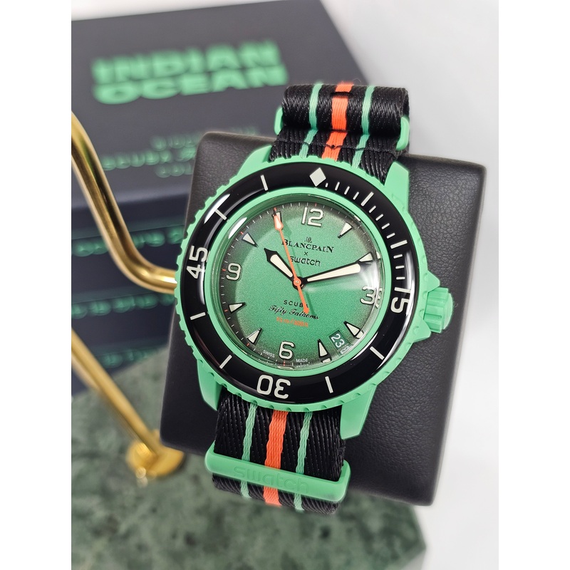 Blancpain X Swatch Fifty Fathoms Scuba Collection: Indian Ocean Edition