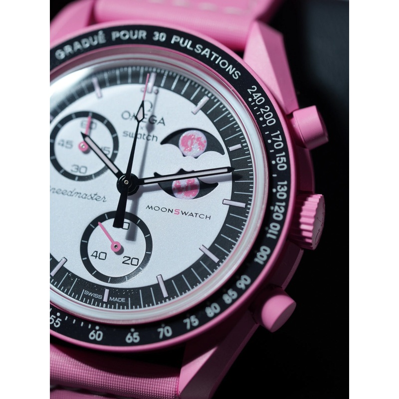 Swatch x OMEGA MoonSwatch Collection: Mission to Pink MoonPhase