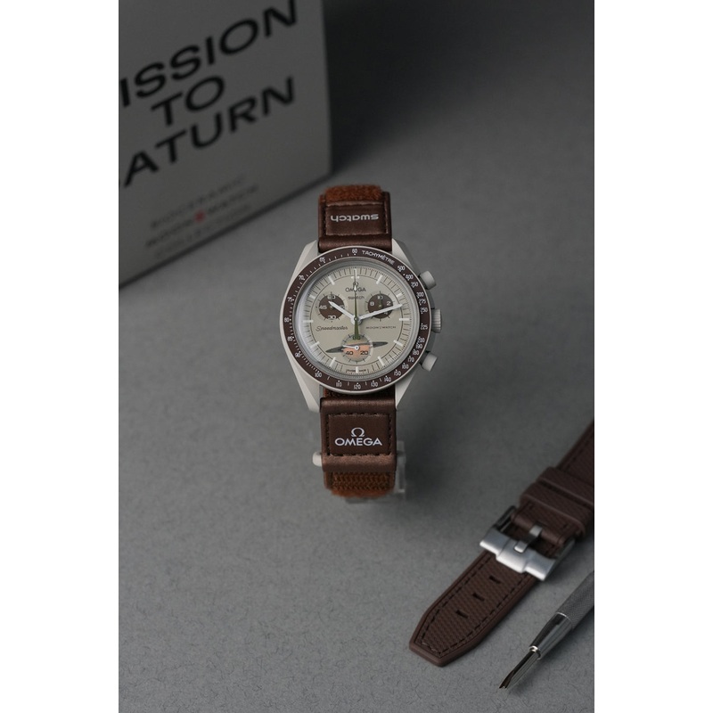 Swatch x OMEGA MoonSwatch Mission to Saturn Classic Bundle