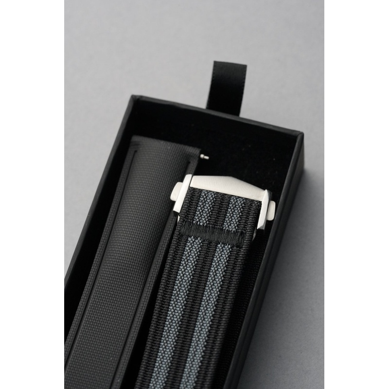 Deployant Strap Bundle  Rubber & Fabric+ Tool (20 mm / 22 mm)