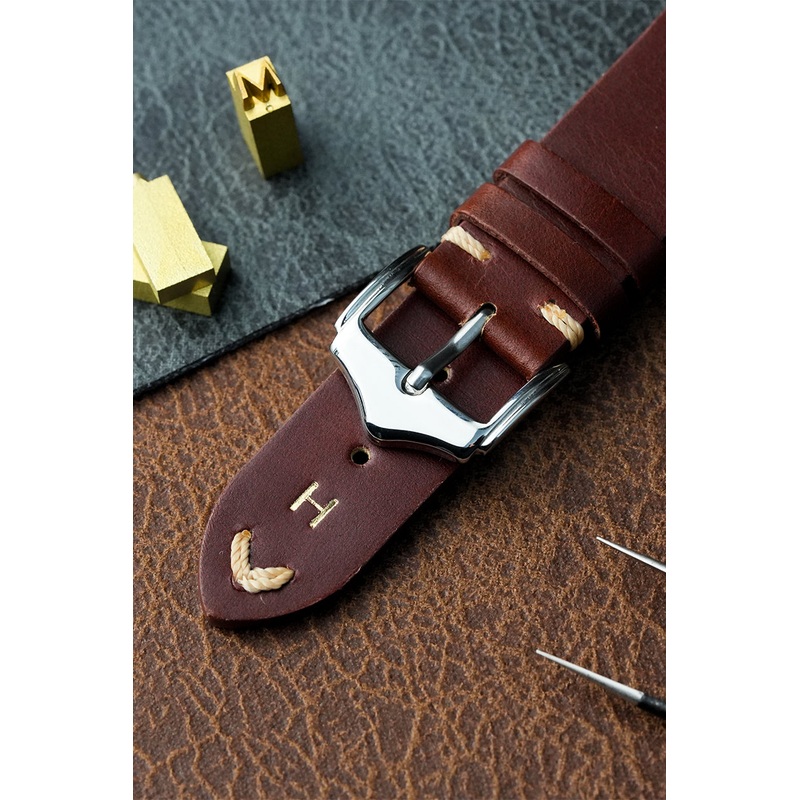 Vintage Leather Watch Strap  18mm-22mm