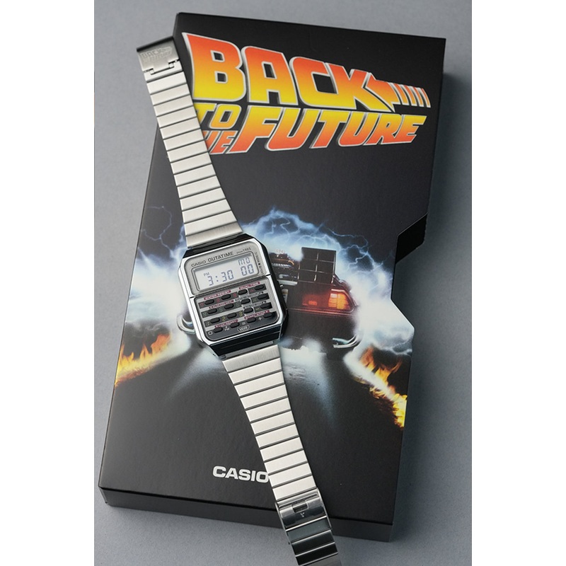 Casio  Back to the Future CA-500WEBF-1AER Limited Edition Calculator Watch
