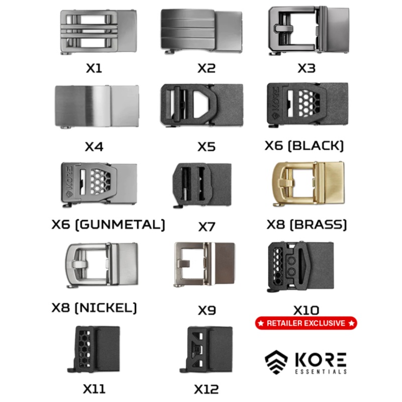 X SERIES GUN BUCKLES 1.5″ [BUCKLE ONLY]