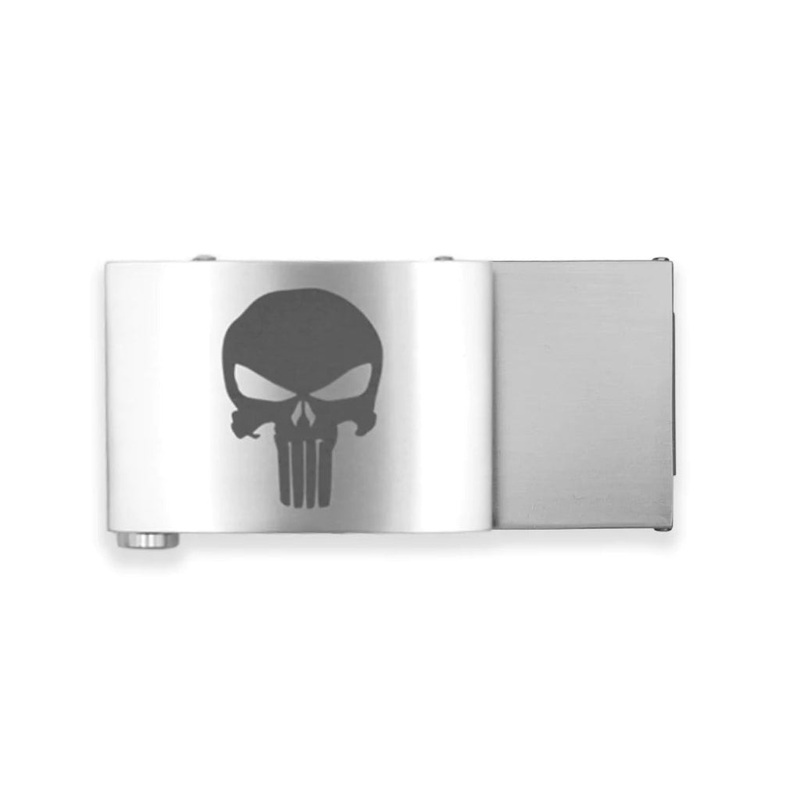 ENGRAVED (PUNISHER) X4 BUCKLE 1.5″