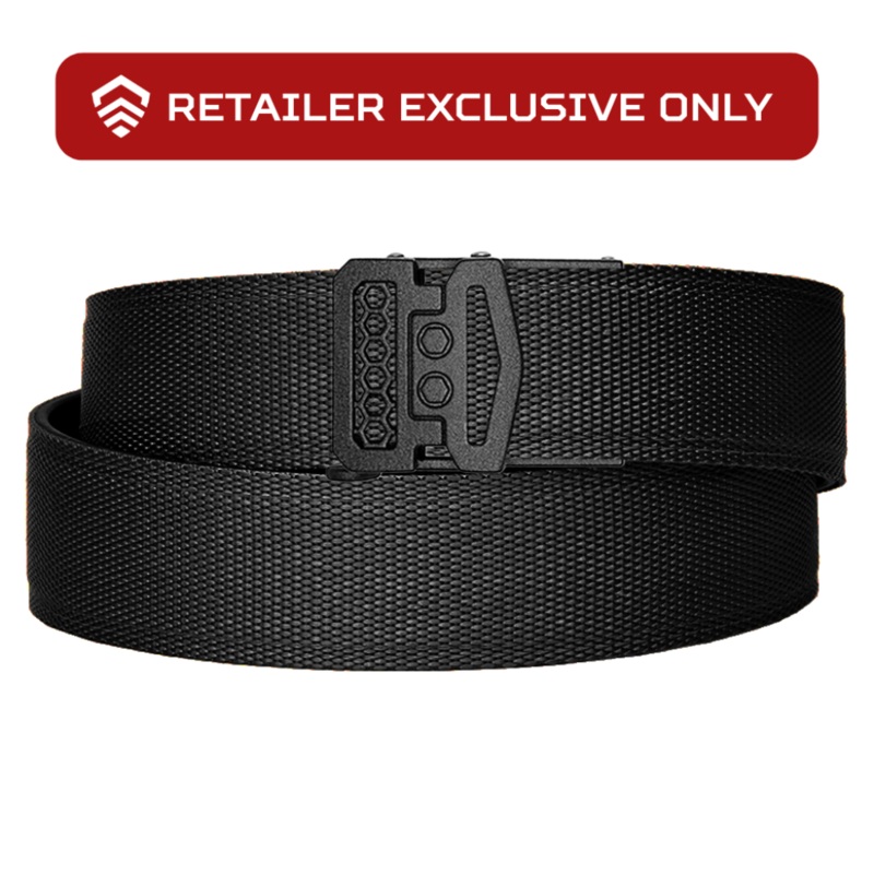 DEALER EXCLUSIVE X10 BUCKLE | TACTICAL GUN BELT 1.5″ Black
