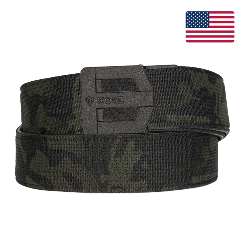 G3 BLACK BUCKLE | MULTICAM TACTICAL GARRISON BELT 1.75″ Multicam Black