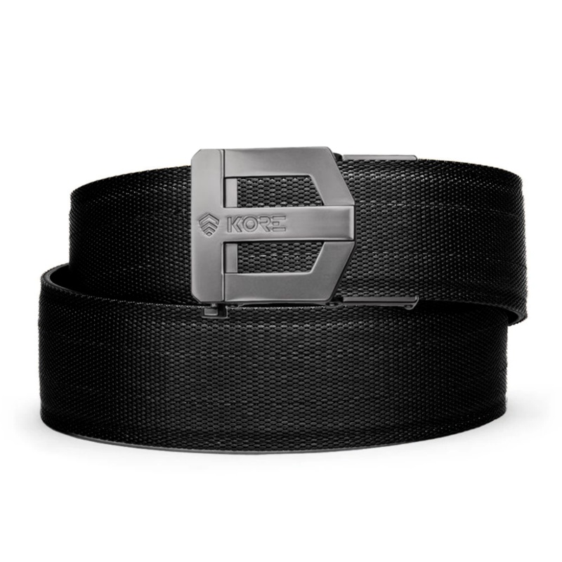G3 GUNMETAL BUCKLE | TACTICAL NYLON GARRISON GUN BELT 1.75″ Black
