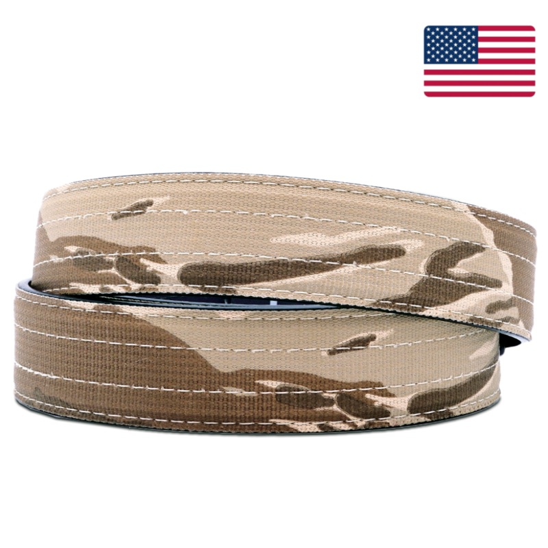 DESERT TIGER STRIPE TACTICAL GUN BELT 1.5″ [STRAP ONLY]