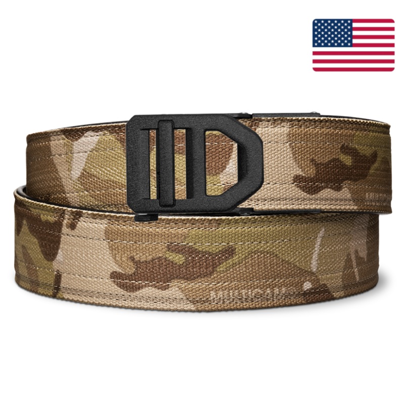X SERIES BUCKLE  | MULTICAM ARID TACTICAL NYLON GUN BELT 1.5″