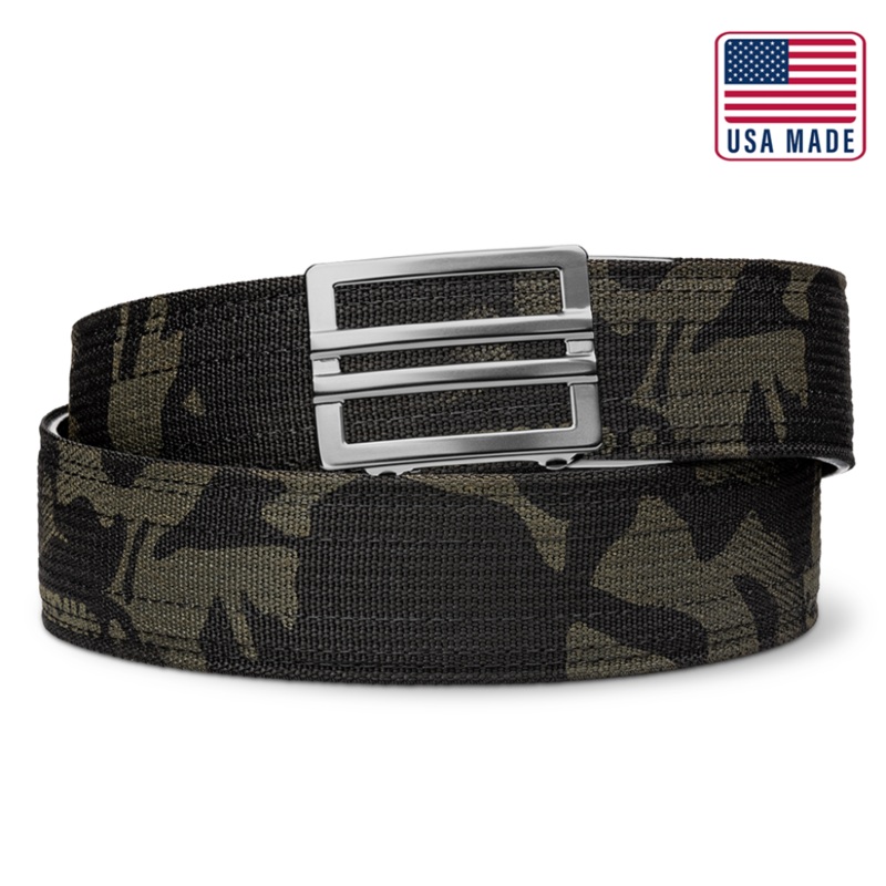 X SERIES BUCKLE | MULTICAM BLACK TACTICAL NYLON GUN BELT 1.5″