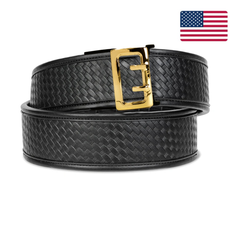 D3 BRASS BUCKLE | BASKETWEAVE DUTY BELT 2.25″ [COMPLETE KIT]