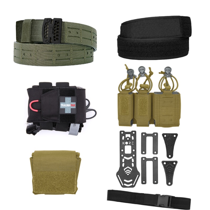 LASER CUT BATTLE BELT: GUNFIGHTER STARTER KIT