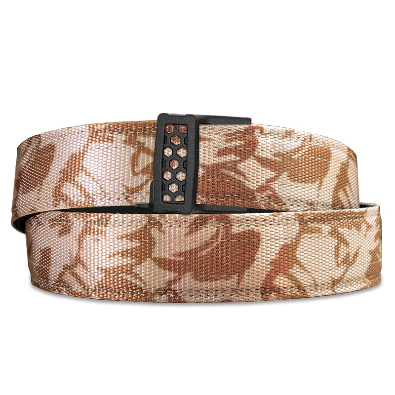 X SERIES BUCKLE | DESERT DPM TACTICAL NYLON GUN BELT 1.5″