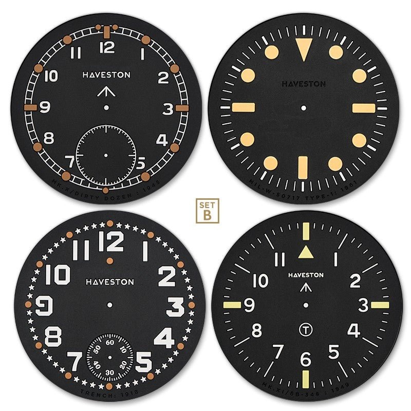 Haveston Service Watch Dial Coasters Set B