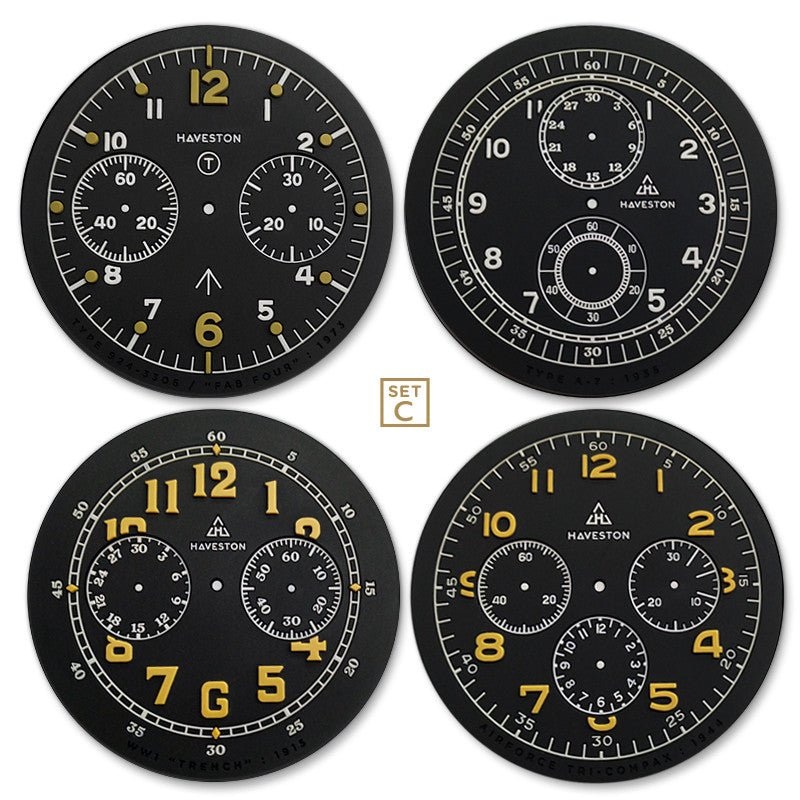 Haveston Service Watch Dial Coasters Set C