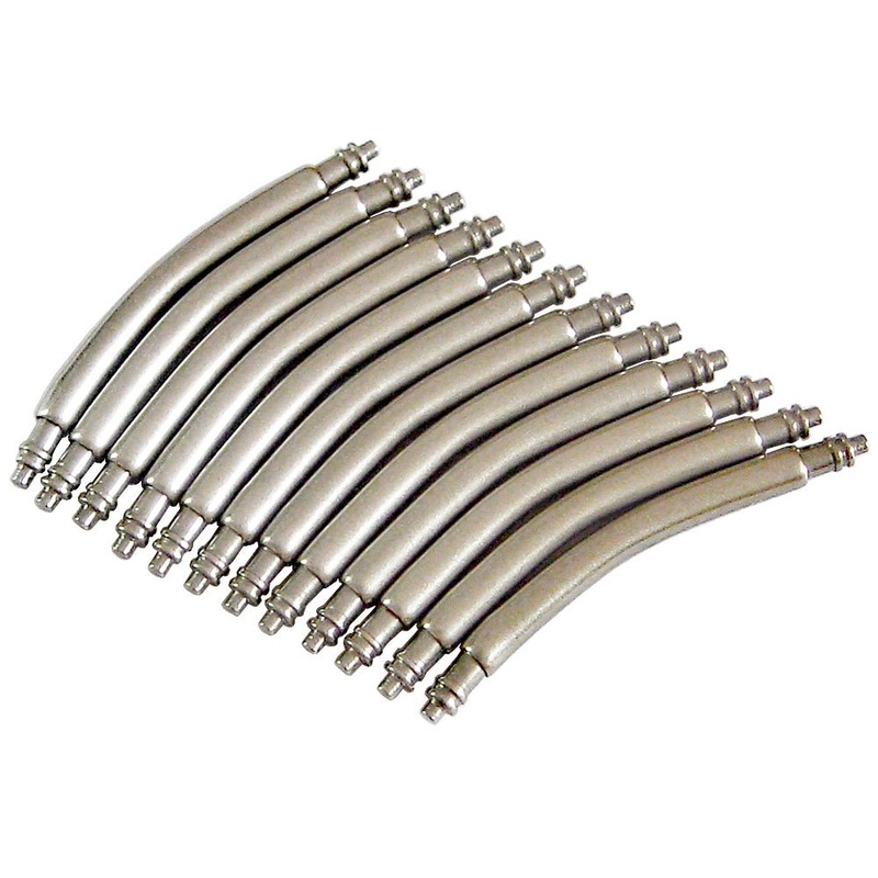 Stainless Steel Spring Bars 1.8mm Curved