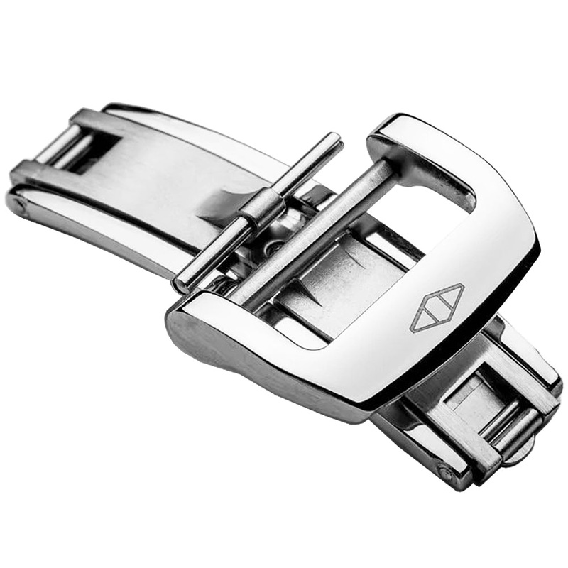 Artem RM-Style Deployant Clasp Polished Stainless Steel