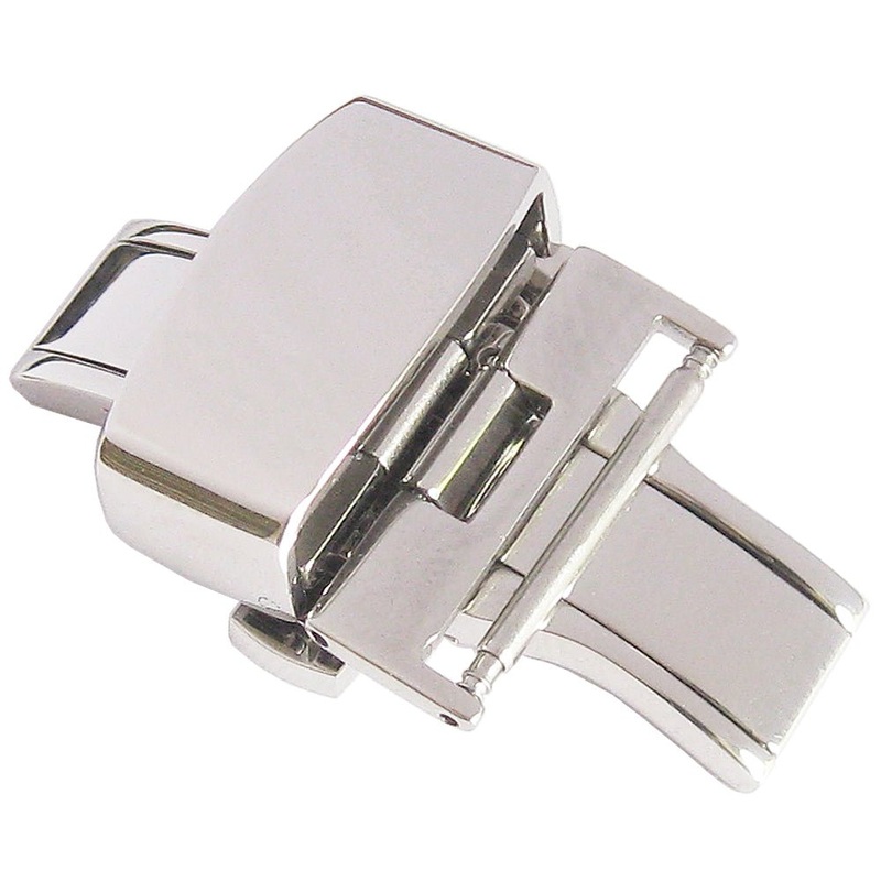 Fluco Butterfly Deployant Clasp Stainless Steel